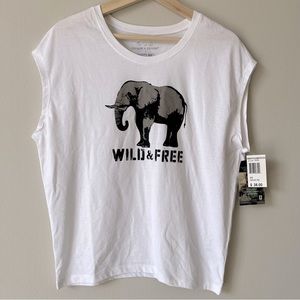 Threads 4 Thought | Azalee Wild & Free Elephant Tee